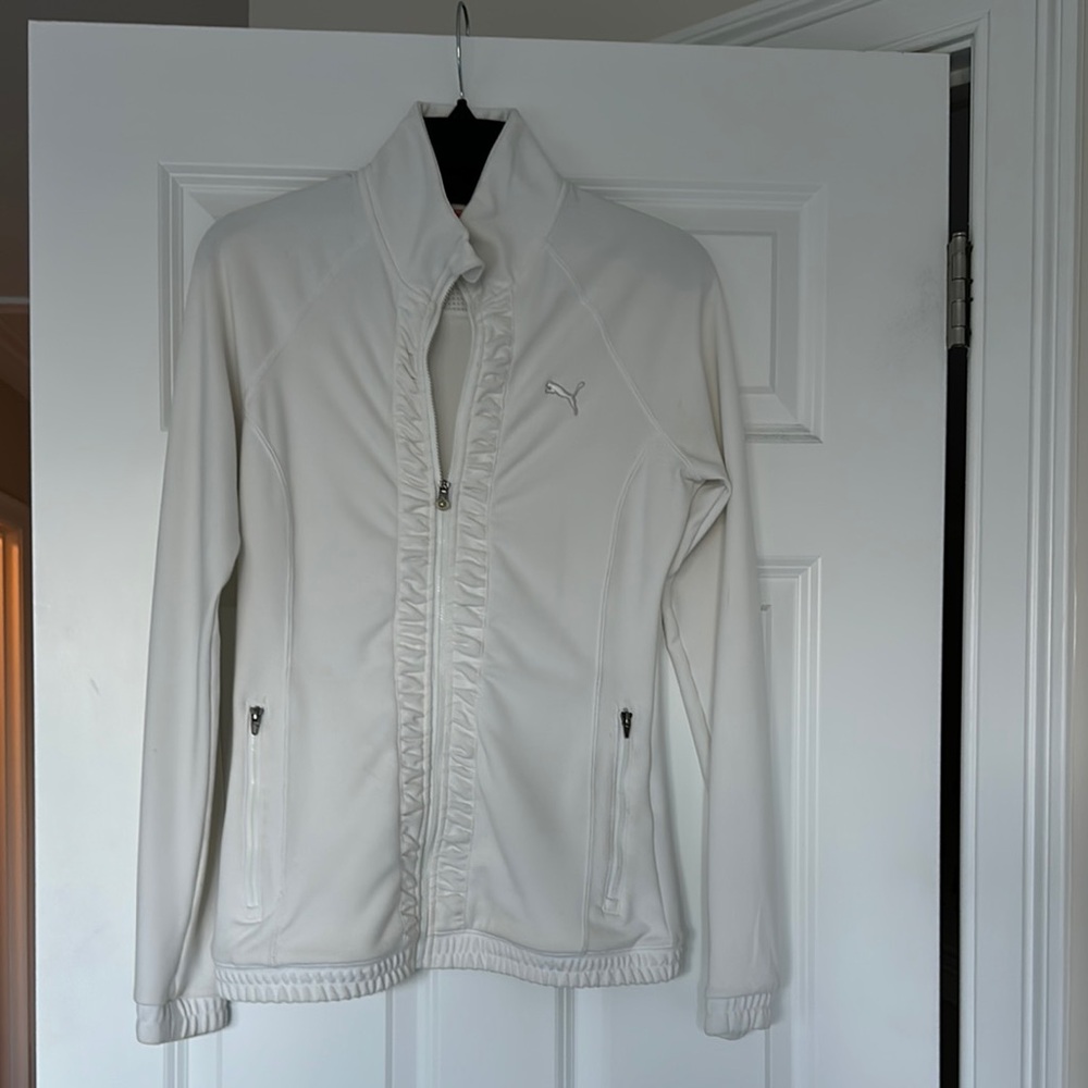 Puma Women's White Jacket